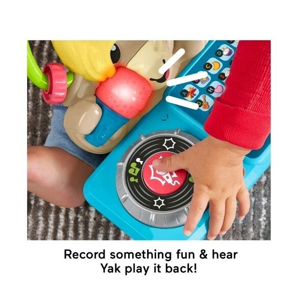 Fisher-Price Link Squad A to Z Yak Learning Toy Music‎ Lights Baby 9M+ NEW - Picture 2 of 6
